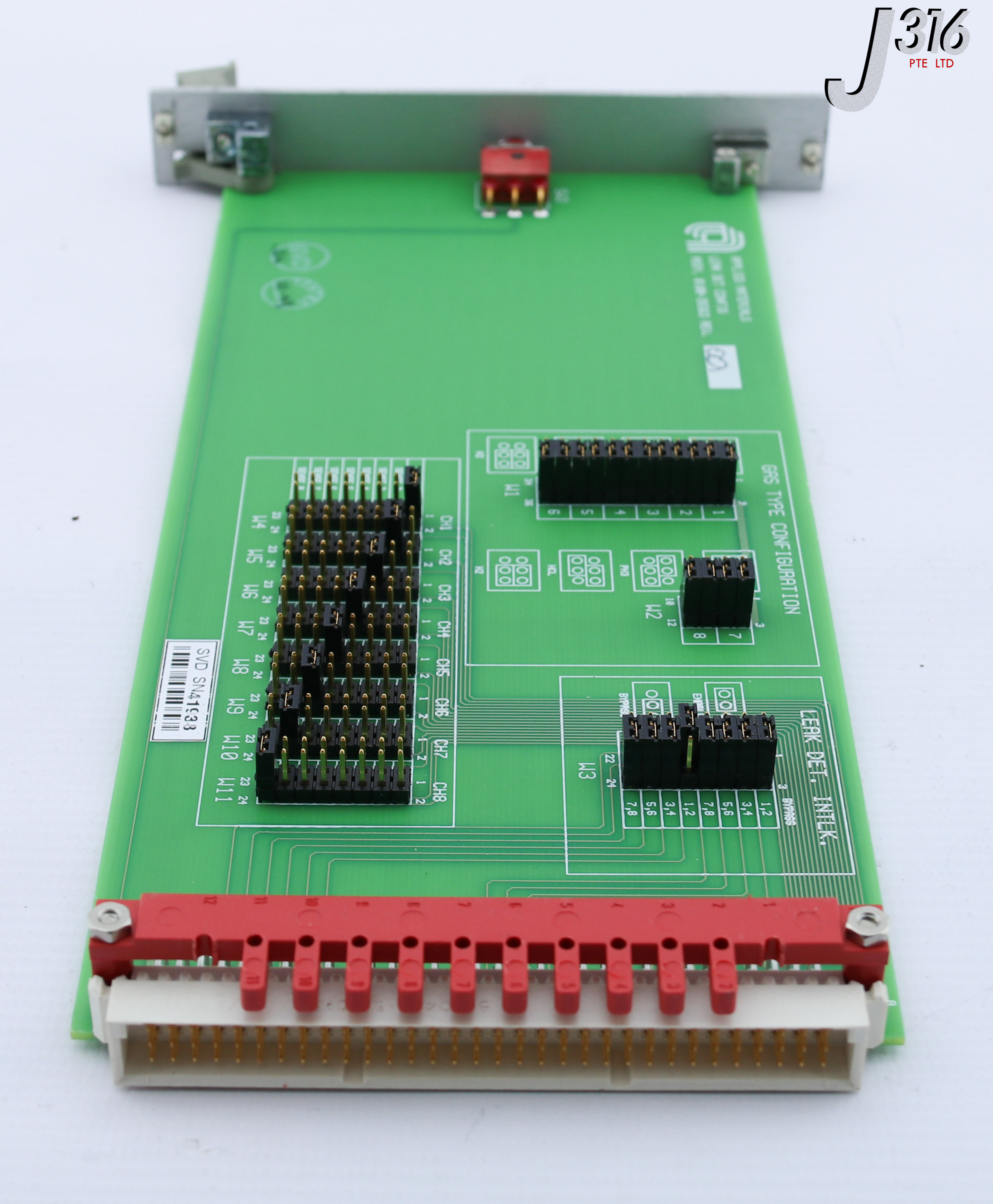 すうぃっち 25513 APPLIED MATERIALS PCB ASSY, LEAK DETECTOR CONFIG. 0100-35563